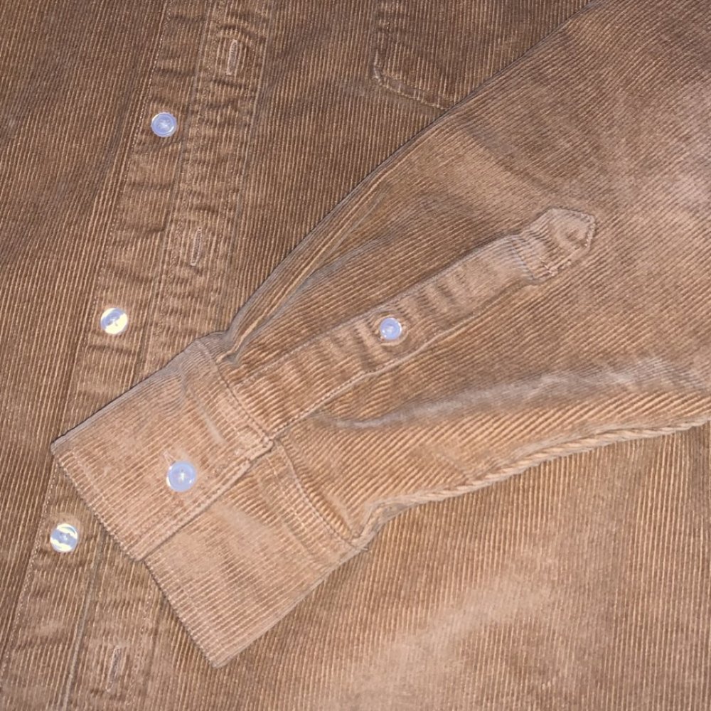 Brown Arizona button up jacket. Size L